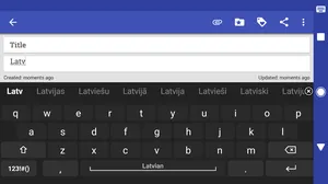 Latvian for AnySoftKeyboard